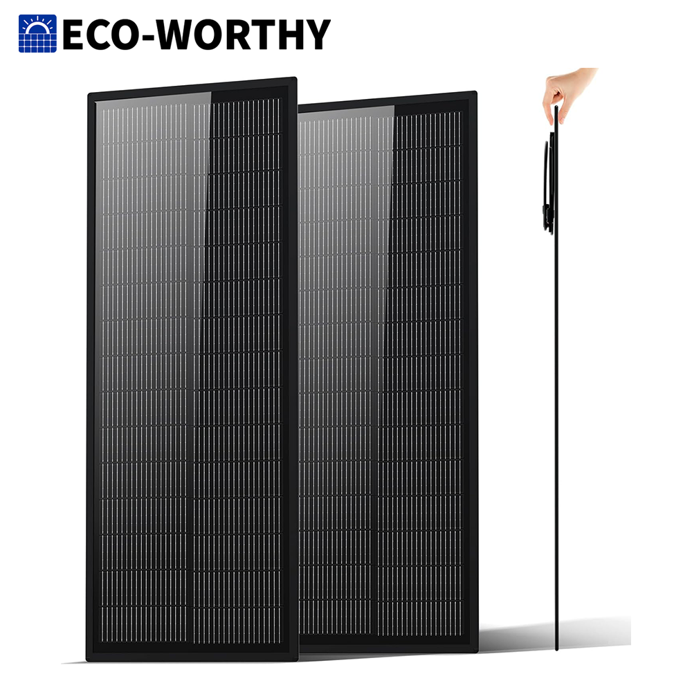 ECO-WORTHY Ultra Slim 2 Stück  – Solar Panel 200W Bewertung und Preis
