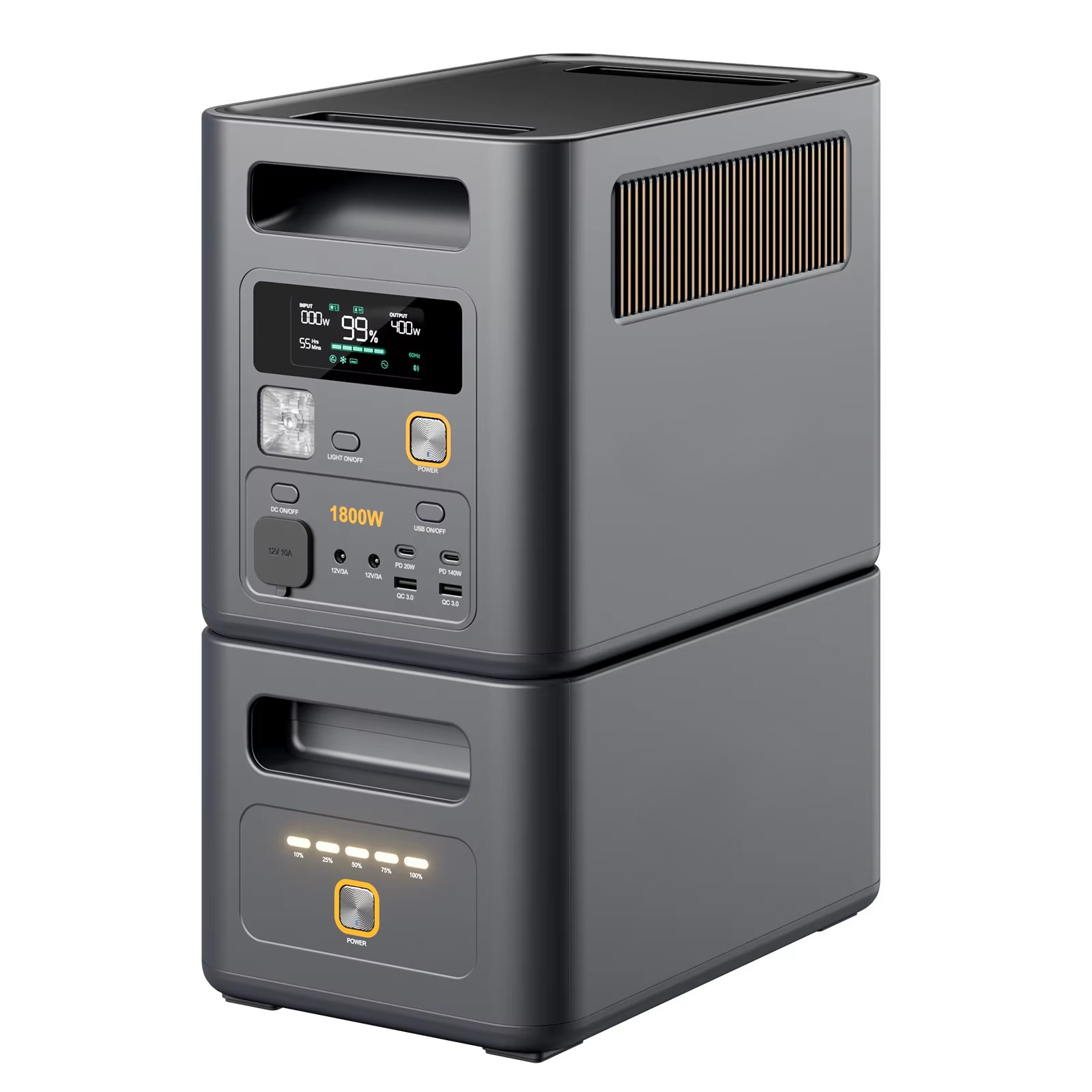 Neues Design 1800W Tragbare Po – Solar Generator Bewertung und Preis