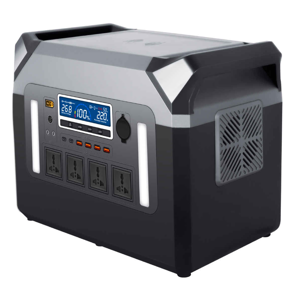 3000W Tragbare Powerstation So – Solar Generator Bewertung und Preis