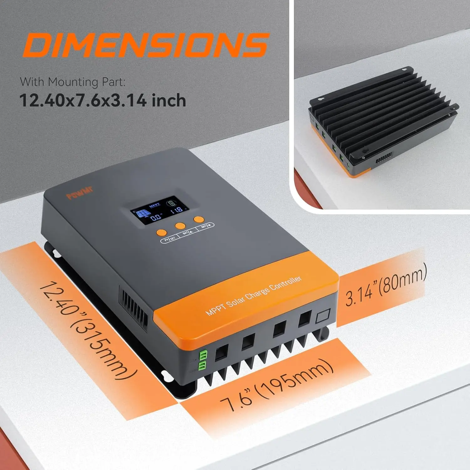 PowMr Bestseller 12V 24V 48V B – Charge Controller Solar Bewertung und Preis